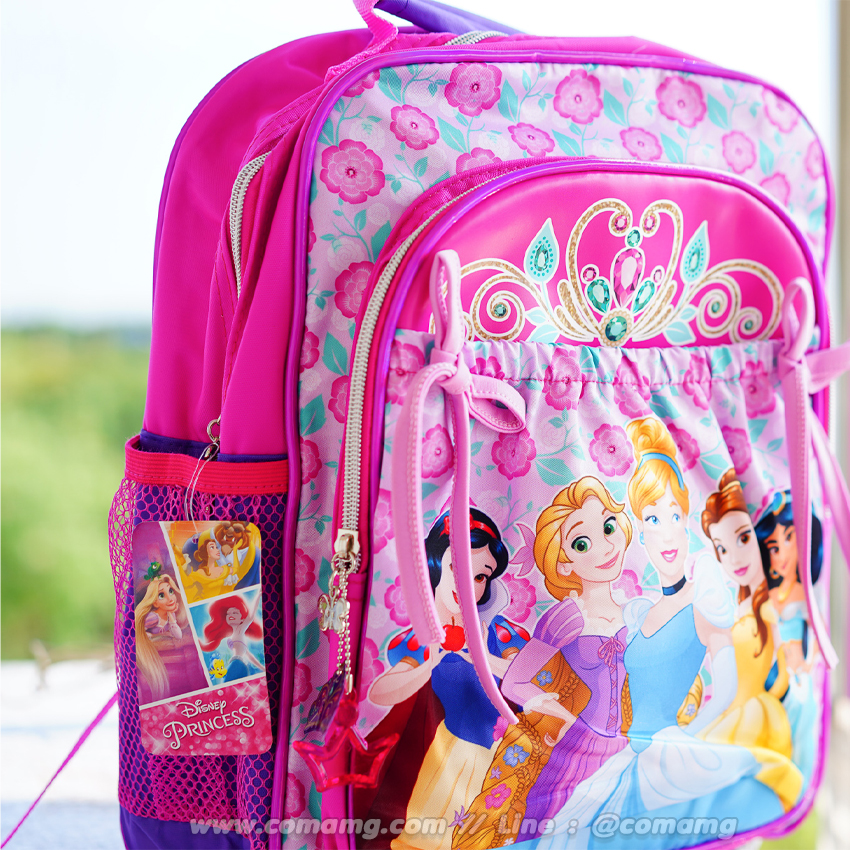 กระเป๋าเด็ก กระเป๋าเป้สะพายหลังเด็กเจ้าหญิงดิสนี่ย์ ลิขสิทธิ์แท้