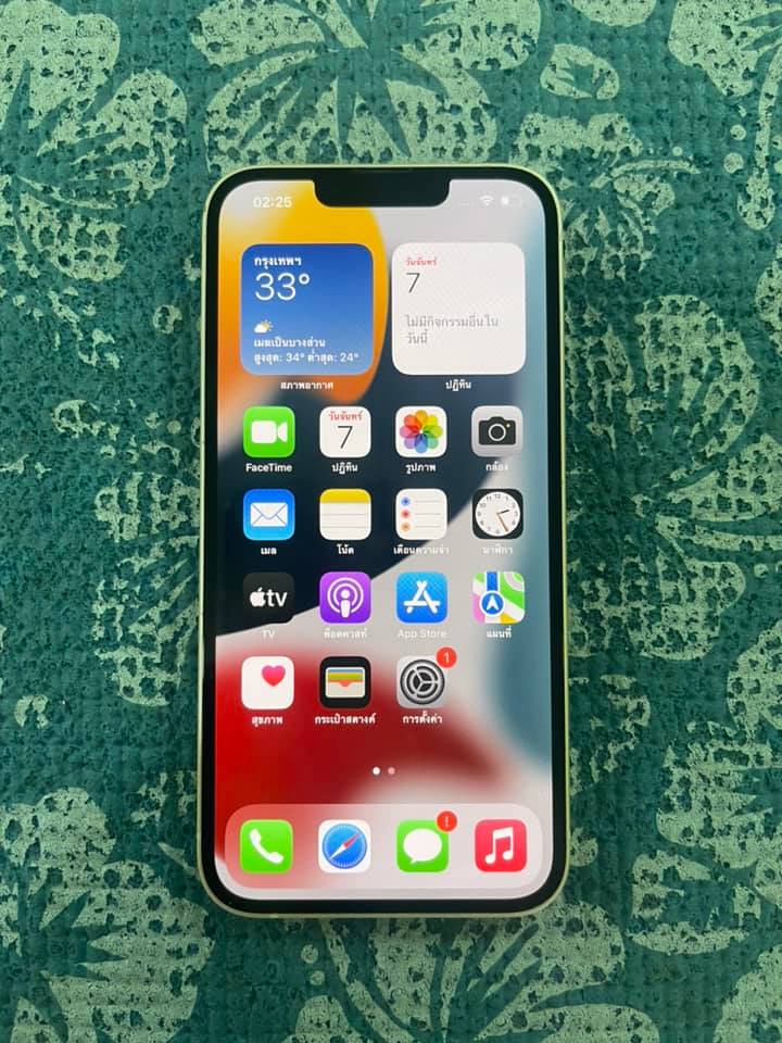 ( SOLD OUT ) iPhone 13 128GB Model TH ประกันเหลือ