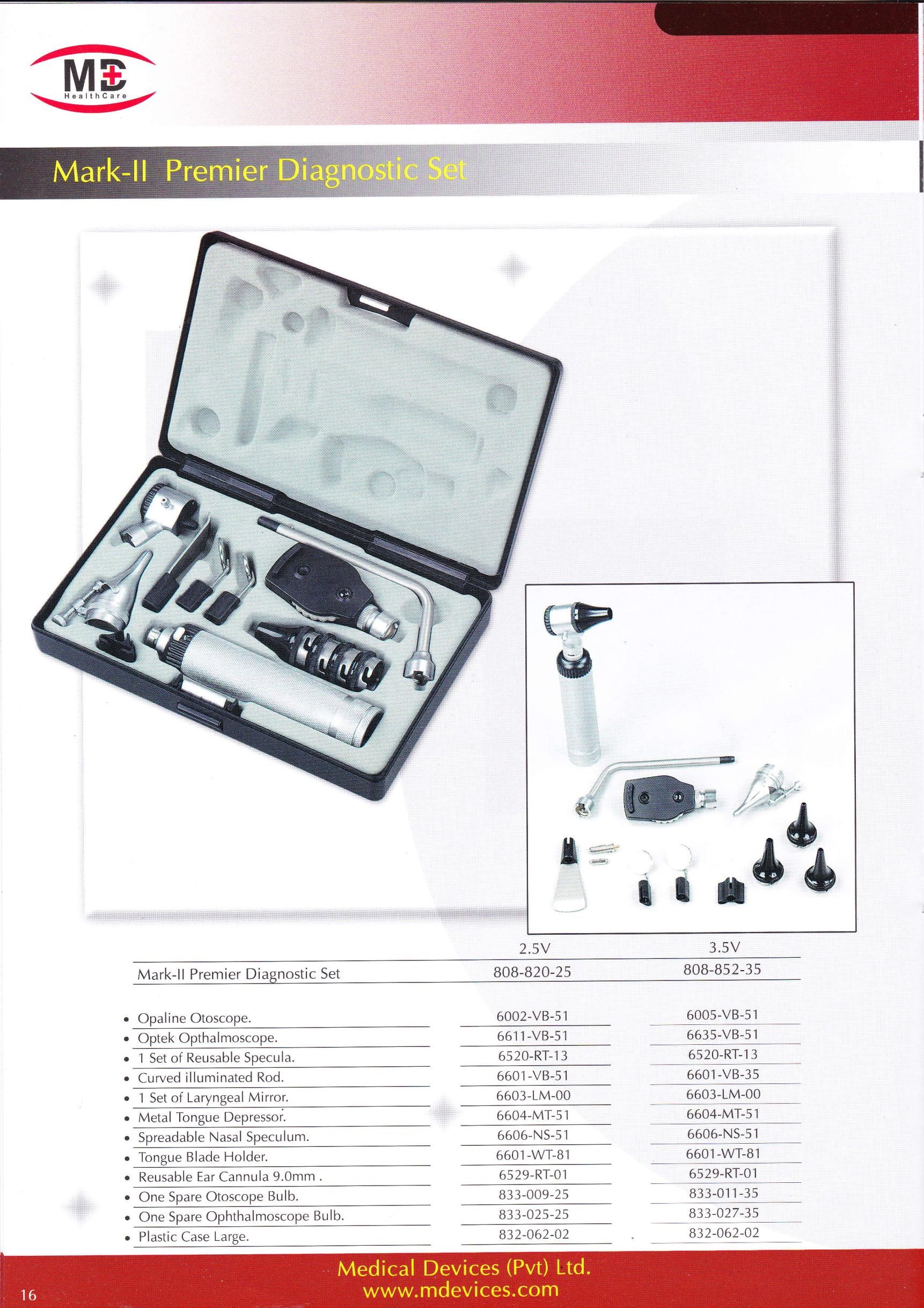 Mark-II Premier Set (M808-820-25)