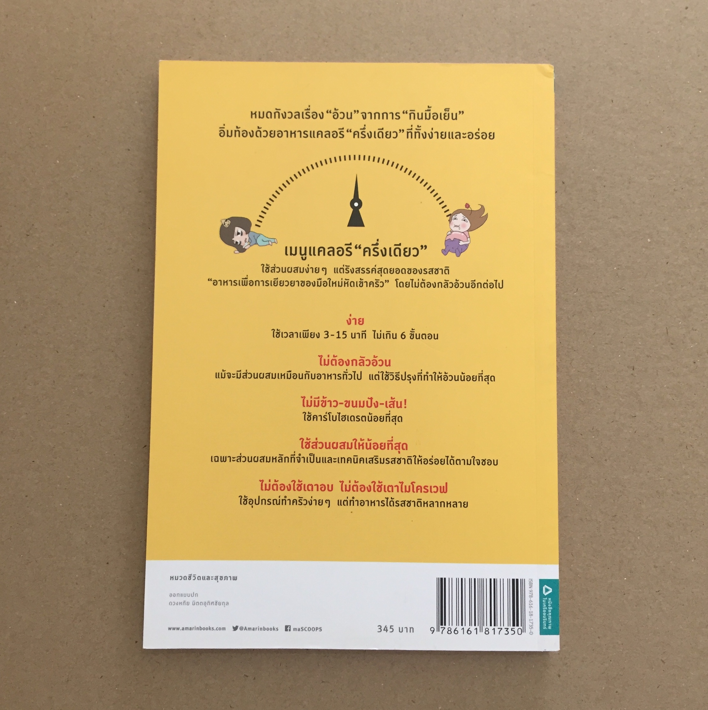 อิ่มอร่อย หุ่นดี ด้วยแคลอรี่ "ครึ่งเดียว"