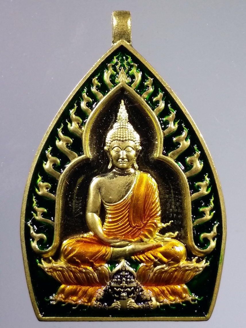 รหัสสินค้า พระมีกล่อง 2238 เหรียญเจ้าสัว พุทธศิลป์ รวยพันล้าน พระอาจารย์สัญญ(คง) กมมฺสุทโธ วัดกลางบางแก้ว จังหวัดนครปฐม เนื้อทองทิพย์ ลงยา หมายเลข ๕๐๐