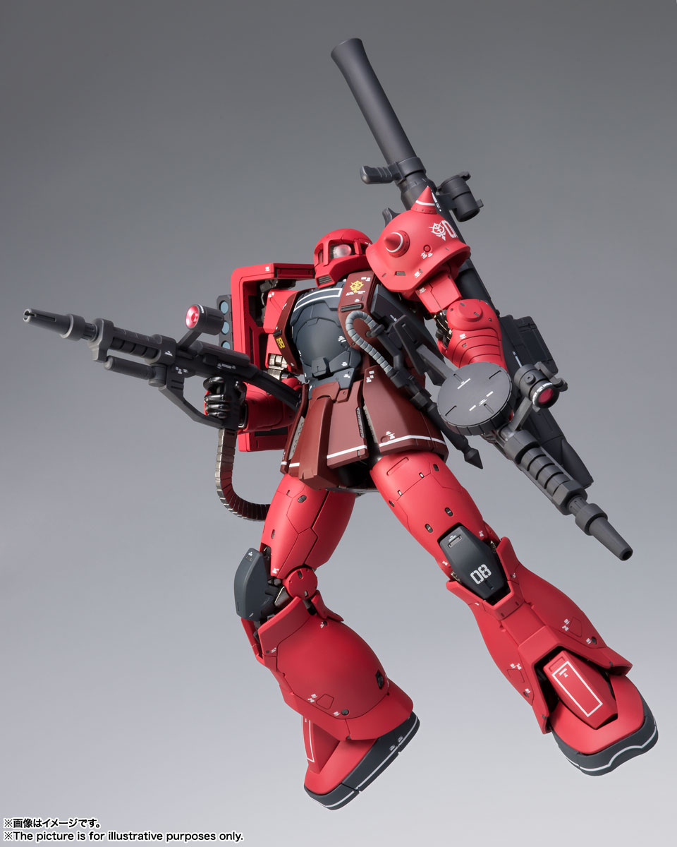 กันดั้ม Bandai Spirits G.F.F.M.C. GFFMC Gundam Fix Figuration Metal Composite #1023 MS-05S Char Aznable's Zaku I