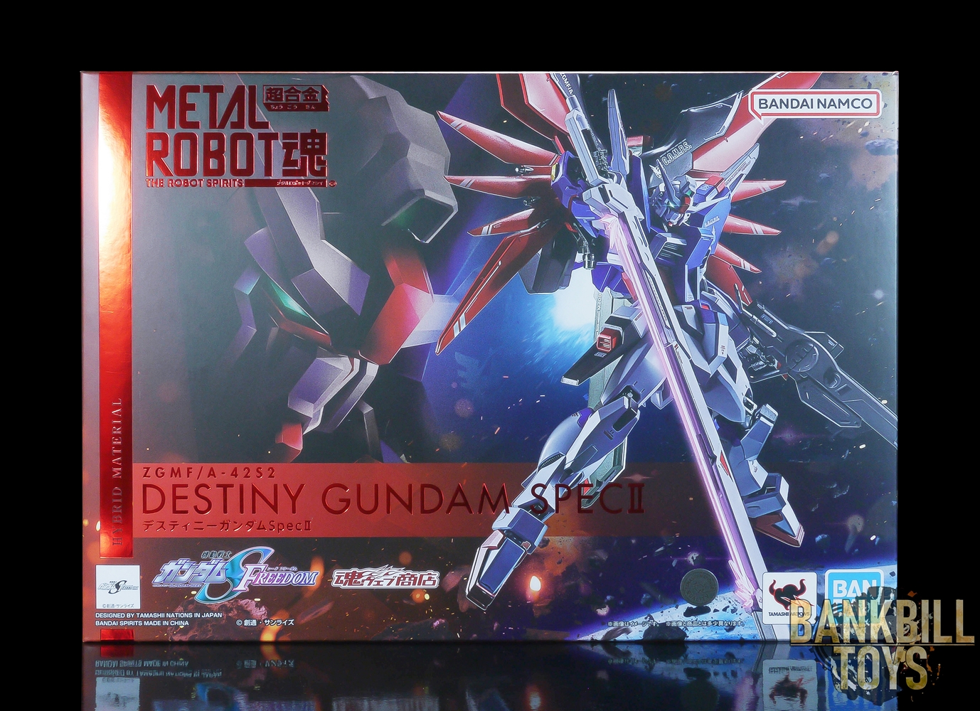 กันดั้ม Bandai Spirits Premium Bandai Tamashii Web Shop Limited Metal Robot Spirits <SIDE MS> ZGMF/A-42S2 Destiny Gundam Spec II