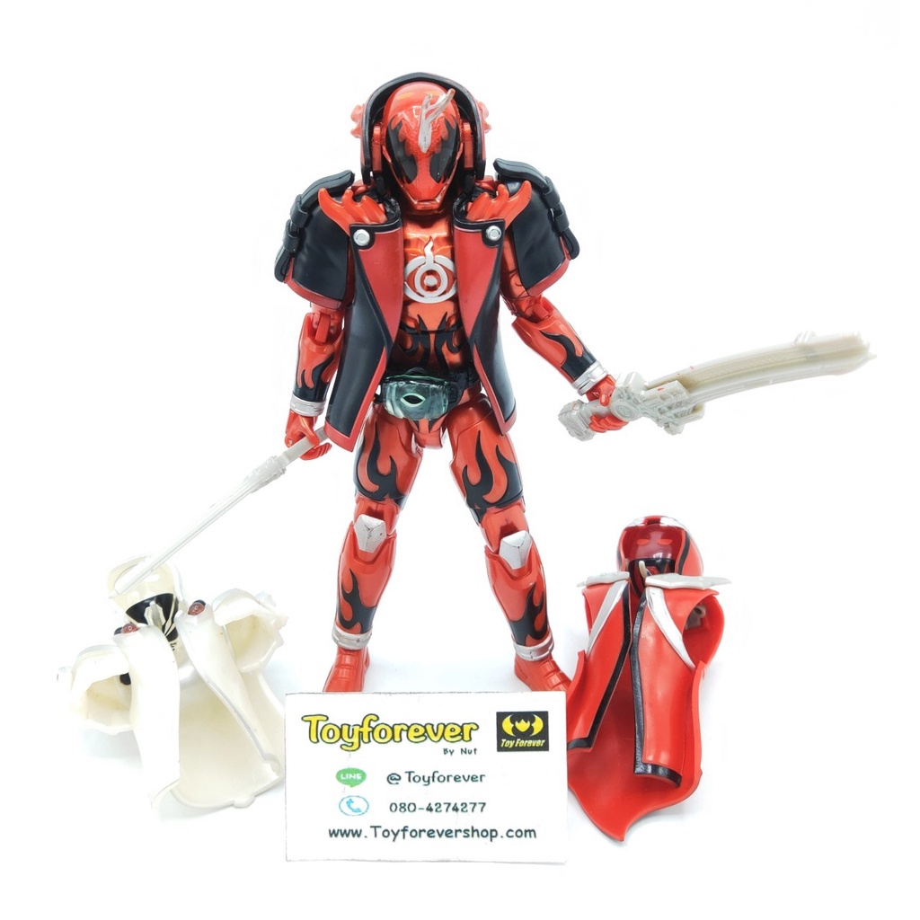 GC 1-13 Rider Ghost โมเดลโกส เปลี่ยนผ้าคลุม ขยับได้