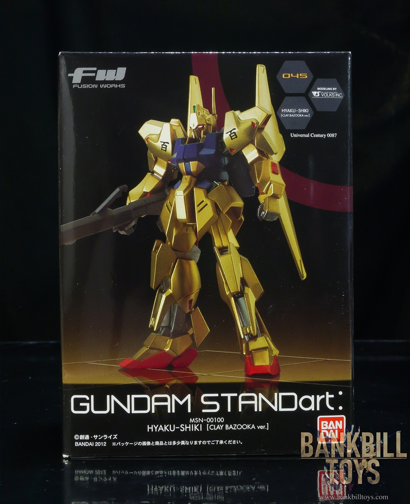 กันดั้ม Bandai Candy Toy FW Gundam STANDart: 12 No.045 MSM-00100 Hyaku Shiki [Clay Bazooka Ver.]