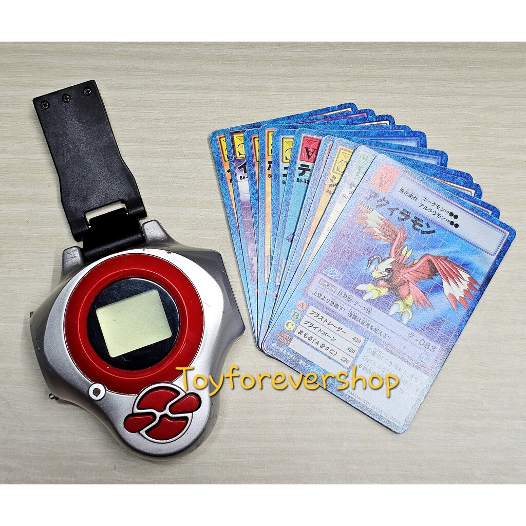 Digimon Digivice D-Power Ver.1 Eng สีแดงแท้