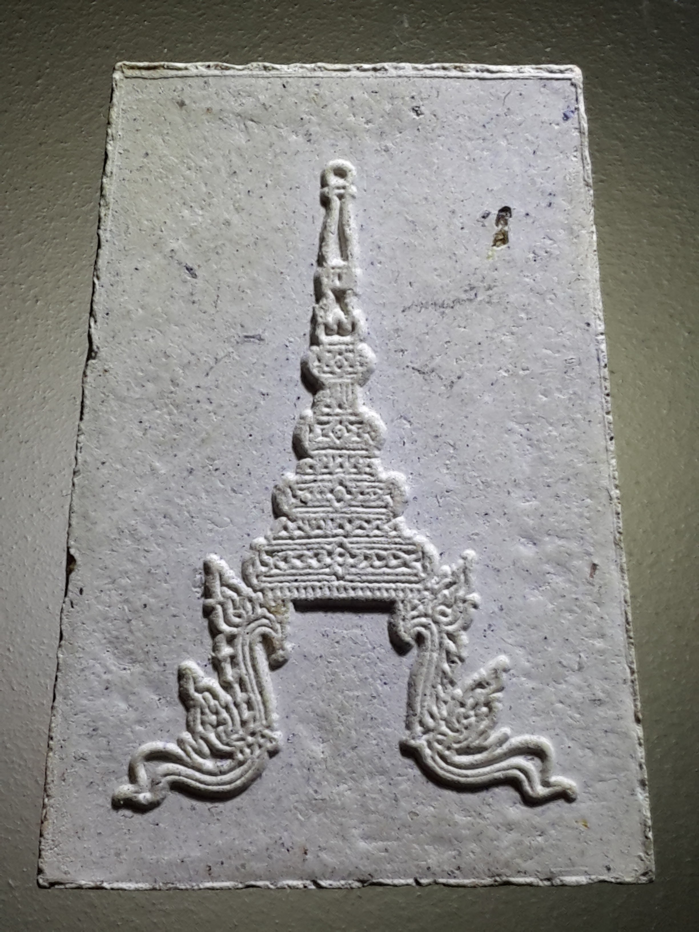 รหัสสินค้า พระสมเด็จ วัดต่างๆ 917 พระสมเด็จเหนือหัว เนื้อขาว