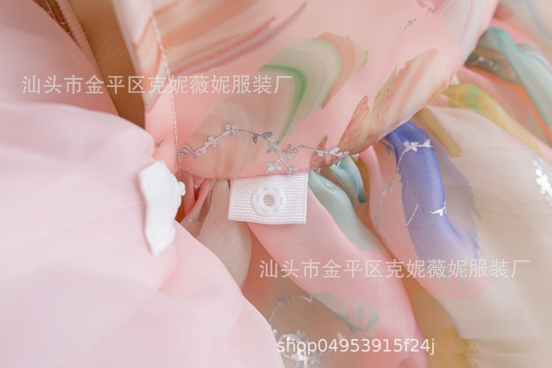 Gd4050- พร้อมส่งจากไทย ชุดราตรีเด็กสีชมพู ชุดออกงานเด็กหญิงทรงสั้น ลายสวยหวาน แต่งโบว์และมุกสุดสวยหวาน มีแขนตุ๊กตา ลุคคุณหนูสุดน่ารัก สำหรับเด็กเล็ก-เด็กโต