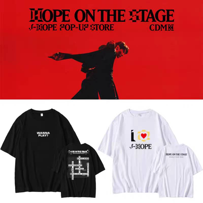 เสื้อยืด BTS J-Hope : J-HOPE Tour 'HOPE ON THE STAGE'