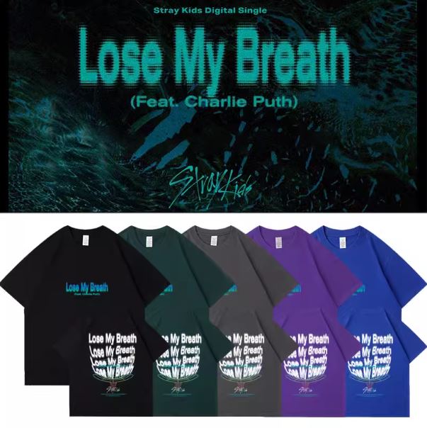เสื้อยืด StrayKids : Single [Lose My Breath]