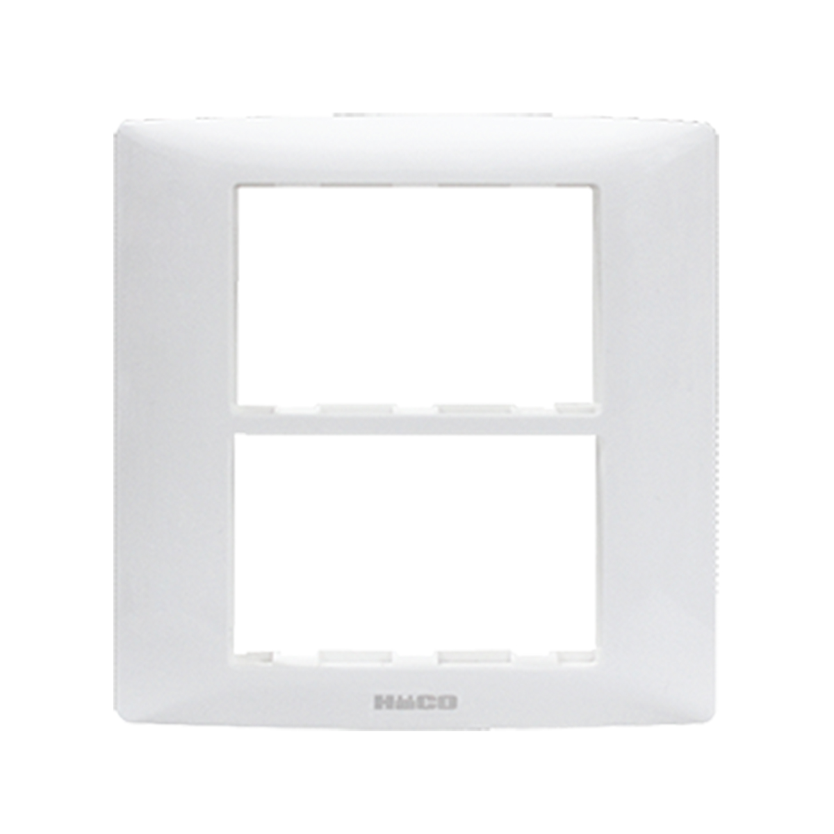 HACO แผงหน้ากาก 6ช่อง (12x12cm.) AP-F006