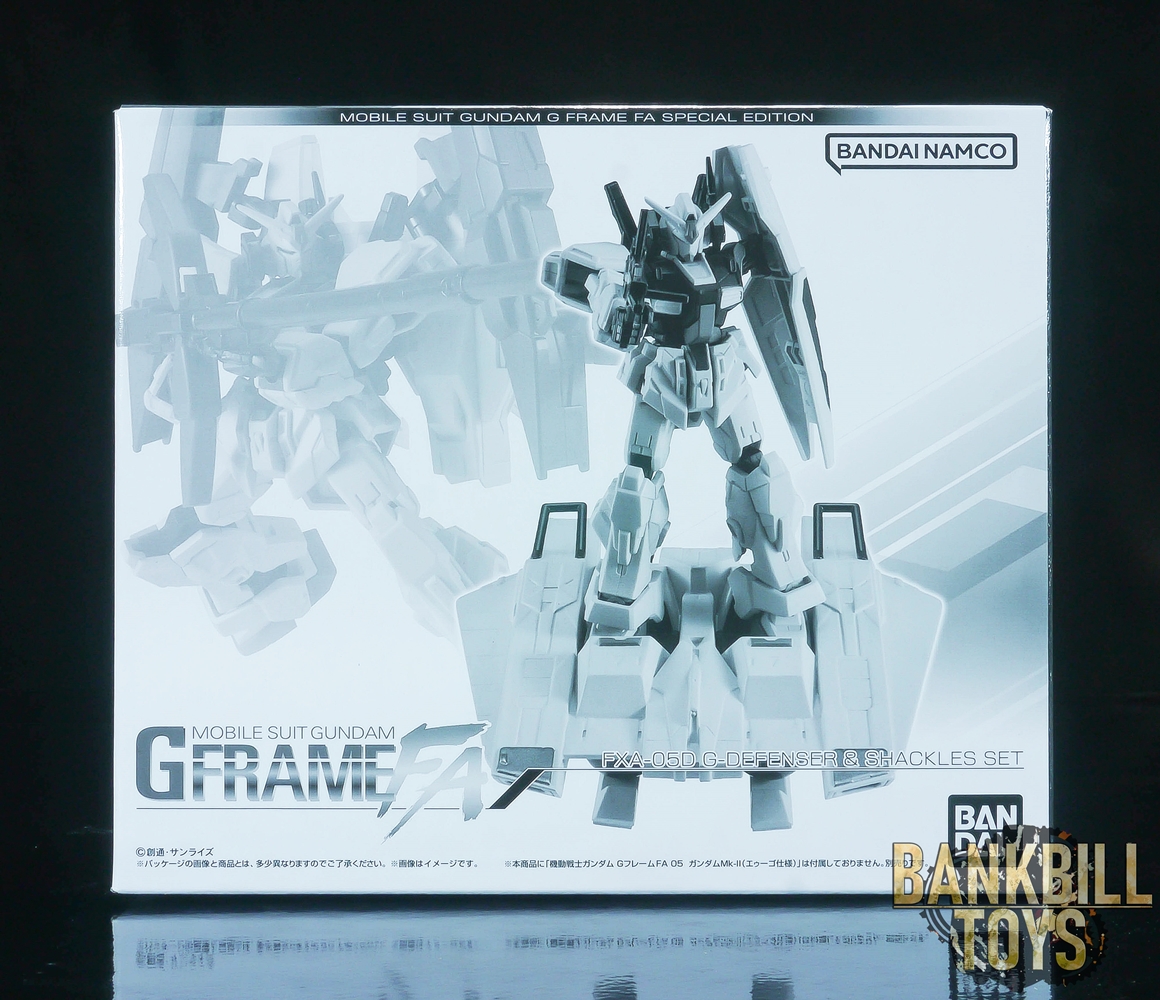 กันดั้ม Bandai Premium Bandai Candy Toy Online Shop Limited Mobile Suit Gundam G Frame FA Special Edition FXA-05D G-Defenser & Shackles Set
