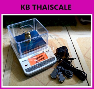 เครื่องชั่งดิจิตอลความละเอียดสูง ตาชั่งแบบความละเอียดสูง 6000g ความละเอียด 0.1g ถาดชั่งขนาด 155x143mm ยี่ห้อ CAS รุ่น XE Series 6000g/0.1g