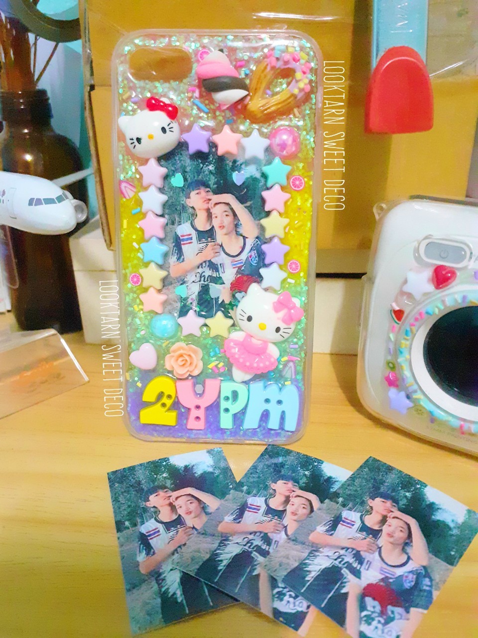 เคสเรซิ่นใส่รูปถ่าย **แถมฟรีรูปถ่าย3ใบ**