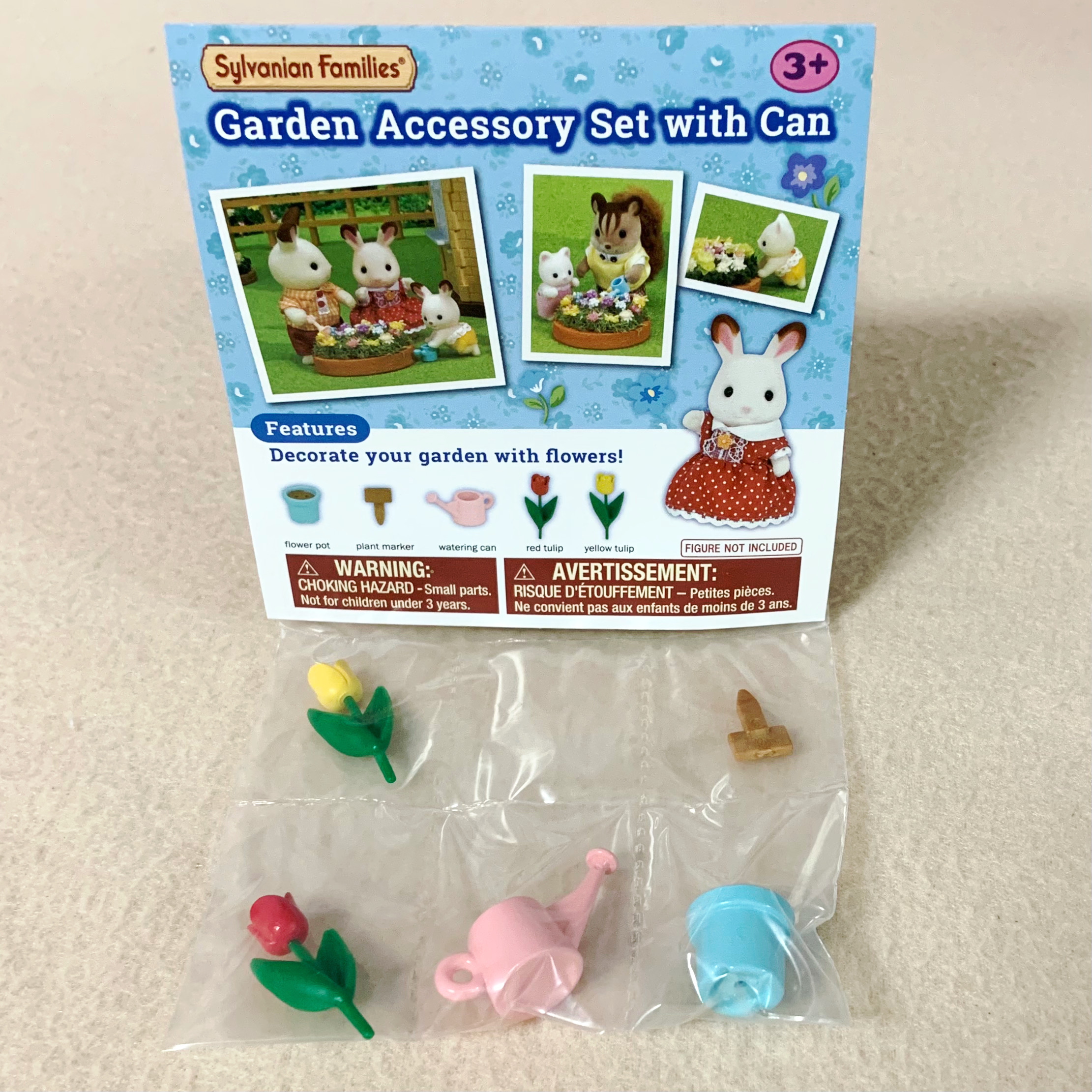 เซตกระถางดอกไม้ พร้อมบัวรดน้ำ ซิลวาเนียนแท้ Garden Accessory Set with Can : Sylvanian Families