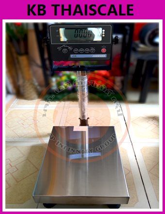 เครื่องชั่งดิจิตอล 60 กิโลกรัม เครื่องชั่งดิจิตอลแบบวางพื้น 60 Kg ค่าละเอียด 5 g ยี่ห้อ JADEVER รุ่น JIK Series ขนาดแท่นชั่ง 30x40cm.