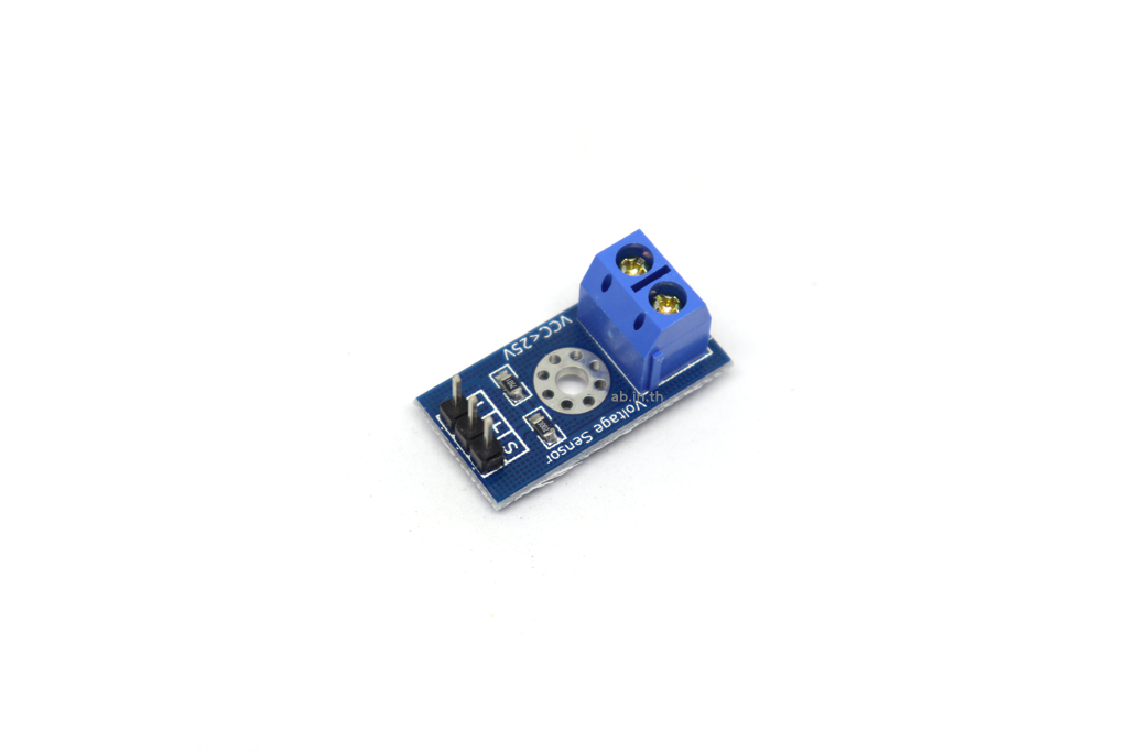 Module วัดแรงดันไฟฟ้า 0-24 โวลต์ สำหรับ Arduino Volt Meter Sensor Module For Arduino