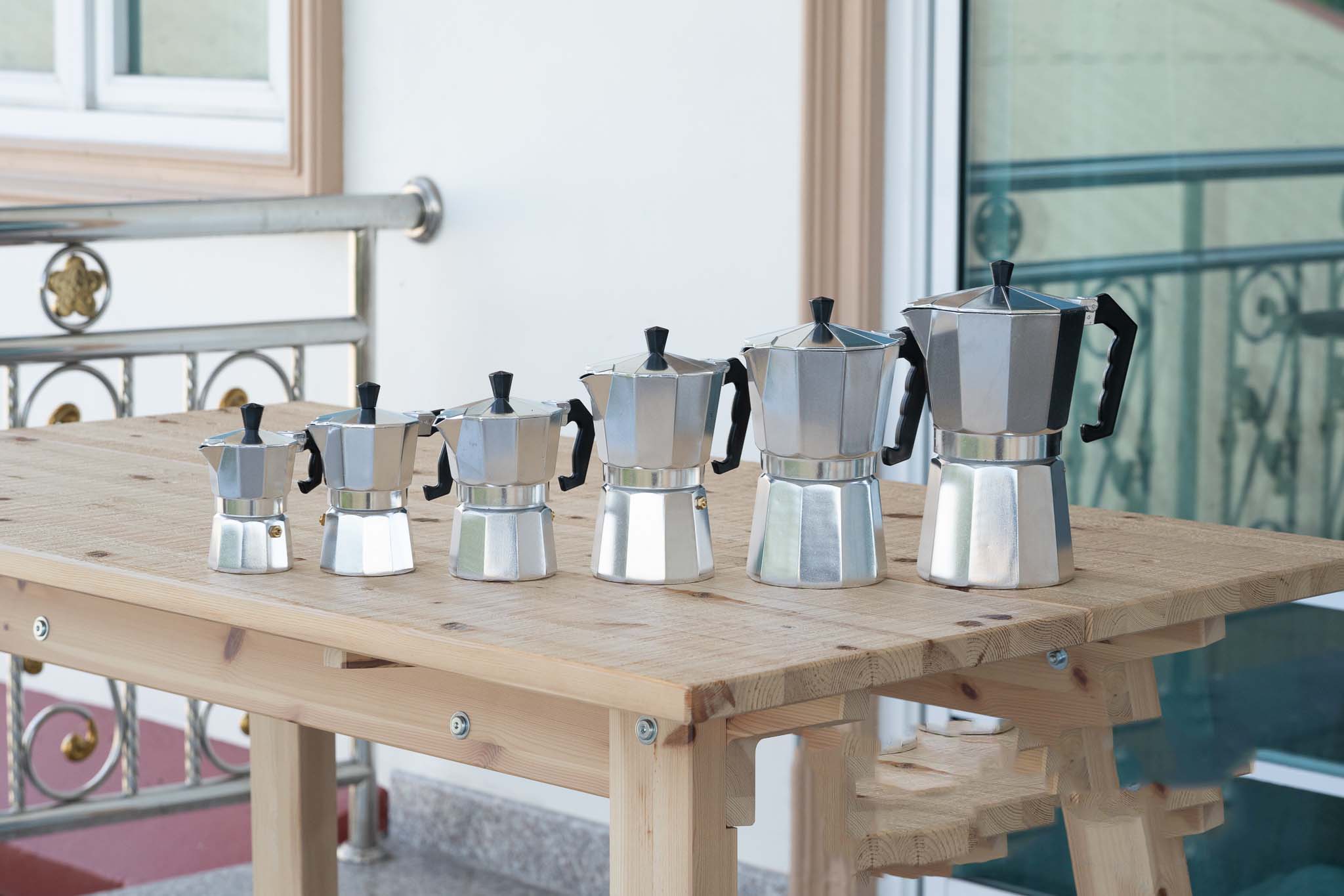 Moka Pot มอคค่า พ็อต กาต้มกาแฟสดพกพา