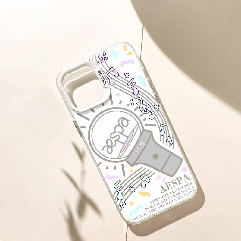 เคสโทรศัพท์ เคสมือถือแท่งไฟ เคสบง : aespa