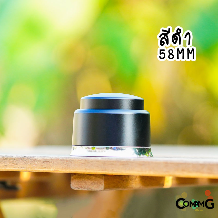 แทมเปอร์กดกาแฟสปริง แบบหน้าเรียบ สแตนเลส หน้า51mm 53mm 58mm