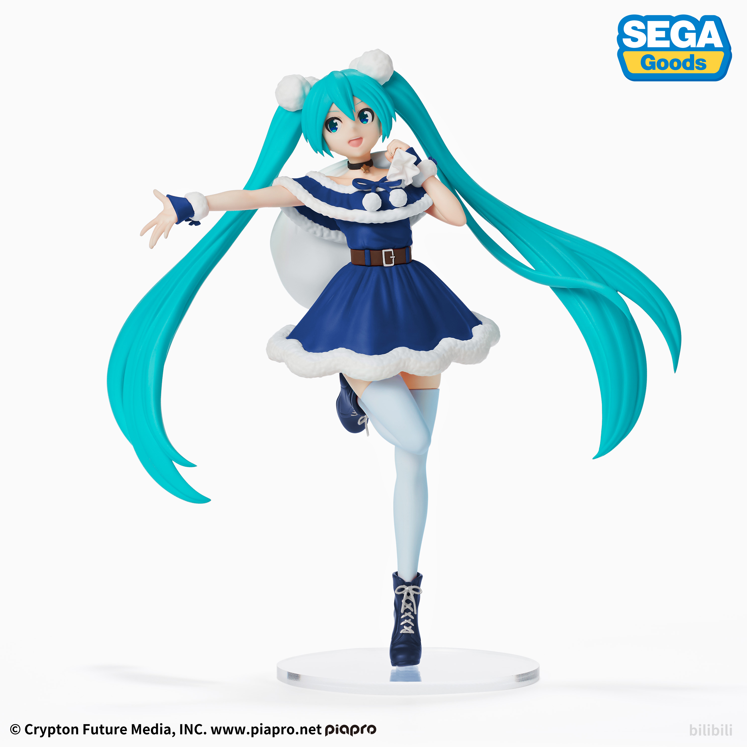 (Preorder ถึงวันที่3/1/2022) เปิดรับPreorder มีค่ามัดจำ 200 บาท SPM Figure Hatsune Miku Blue Christmas Ver 4580779503613