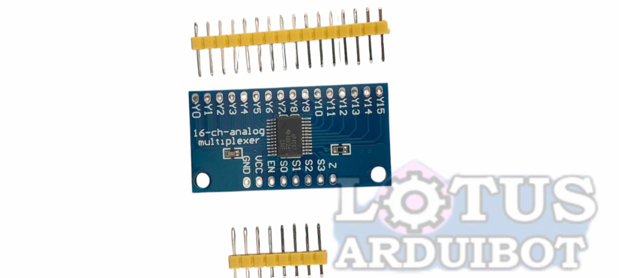 CD74HC4067ความเร็วสูง CMOS 16-Channel Analog Multiplexer Analog/Digital
