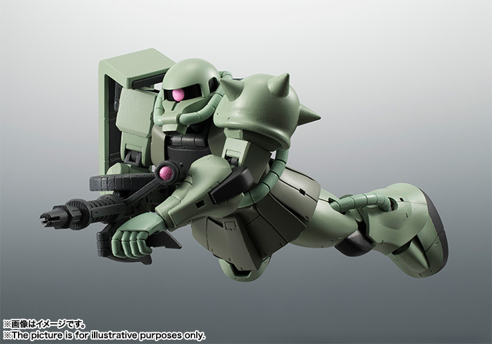 <Preorderปิดรับวันที่ 8/7/2025 มัดจำ 200 บาท THE ROBOT SPIRITS <SIDE MS> MS-06 ZAKU ver A.N.I.M.E. REISSUE
