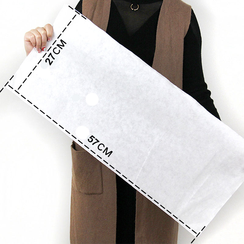 กระดาษเช็ดตัว ผ้าเช็ดผมแบบใช้แล้วทิ้ง สำหรับพกพา หรืองานสปา ฟิตเนต โรงแรม ขนาด27*57ซม.