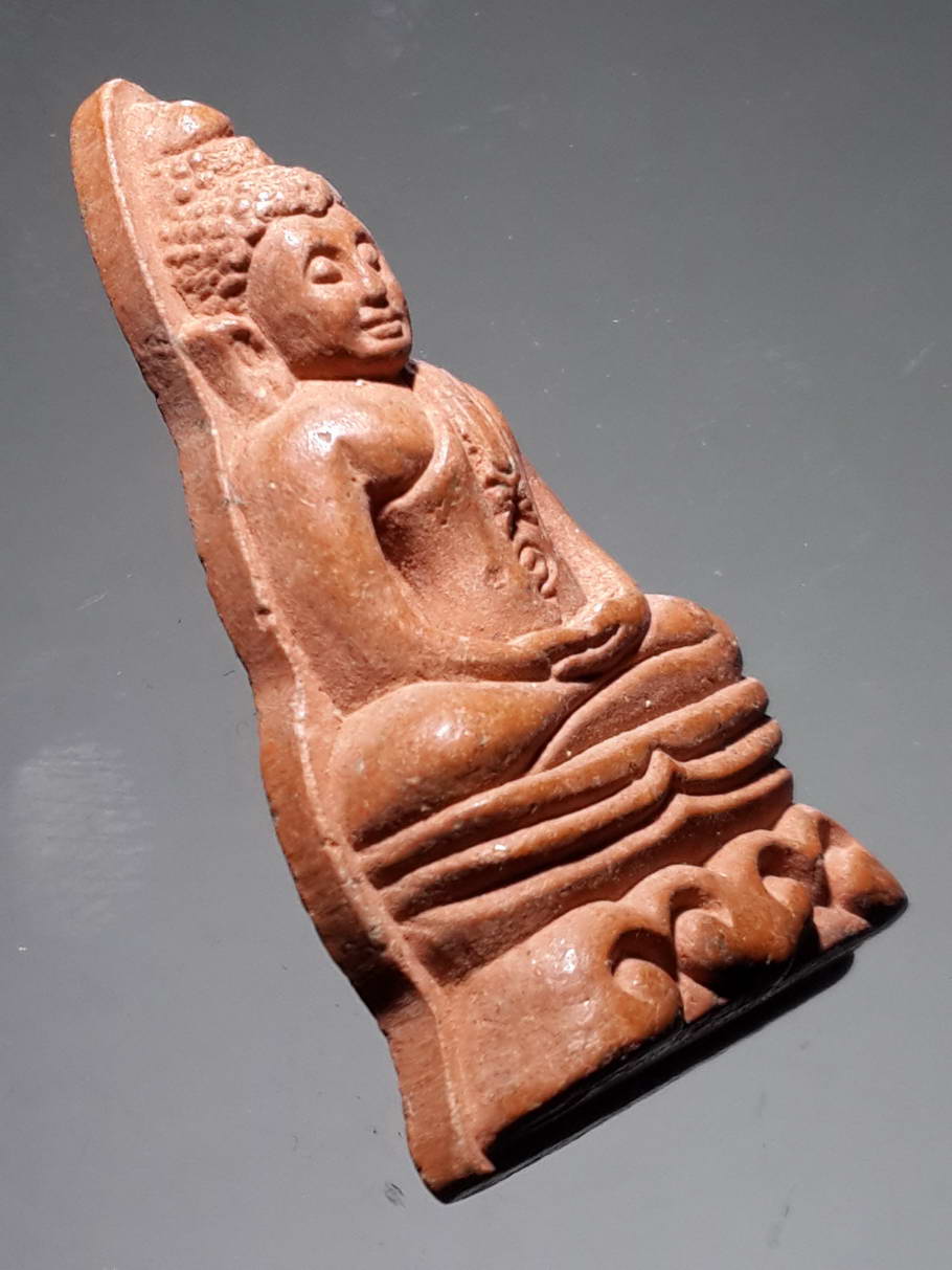 รหัสสินค้า พระไม่ทราบที่ 388 พระพุทธเนื้อผงปางสมาธิ หลังยันต์พุฒซ้อน ไม่ทราบที่ พระรายการนี้ให้เช่าบูชาแล้ว