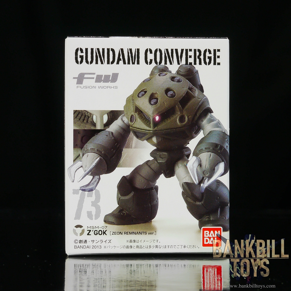 กันดั้ม Bandai Candy Toy FW Gundam Converge 12 No.73 MSM-07 Z’Gok [Zeon Remnants Ver.]