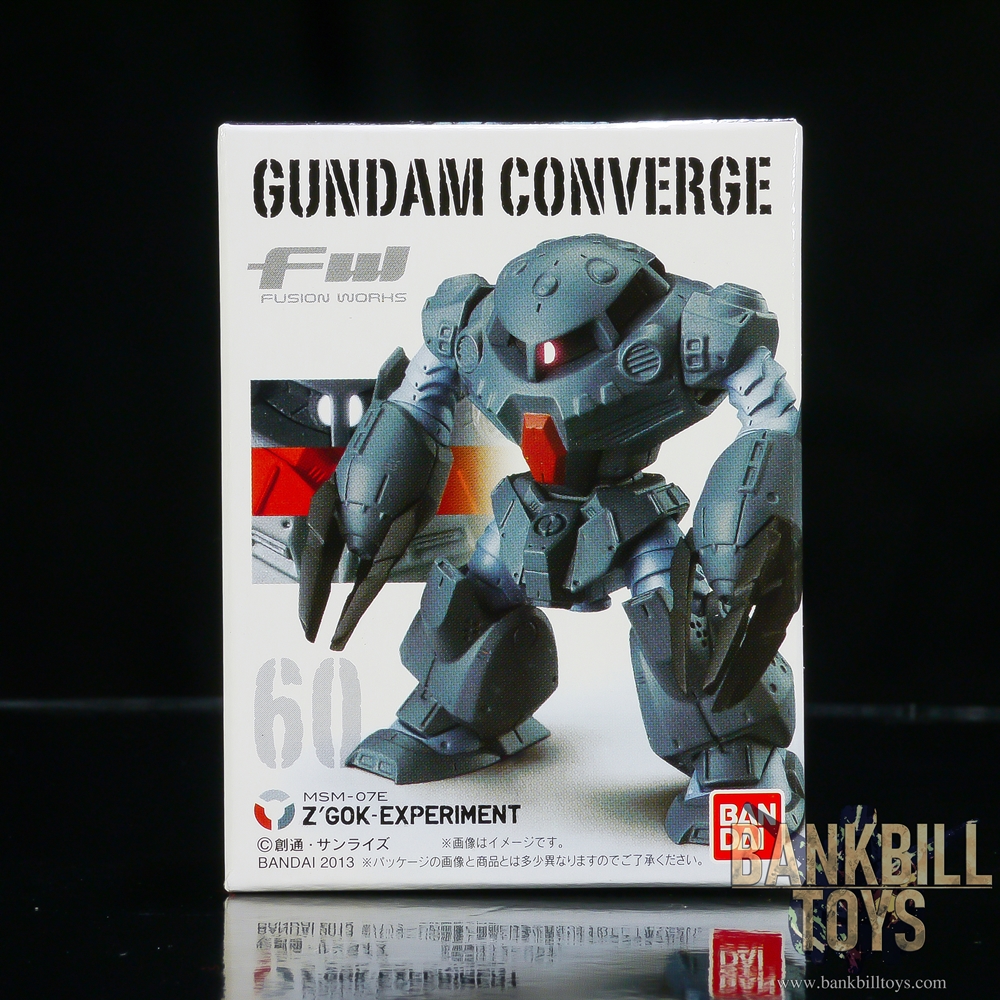 กันดั้ม Bandai Candy Toy FW Gundam Converge 10 No.60 MSM-07E Z'Gok Experiment