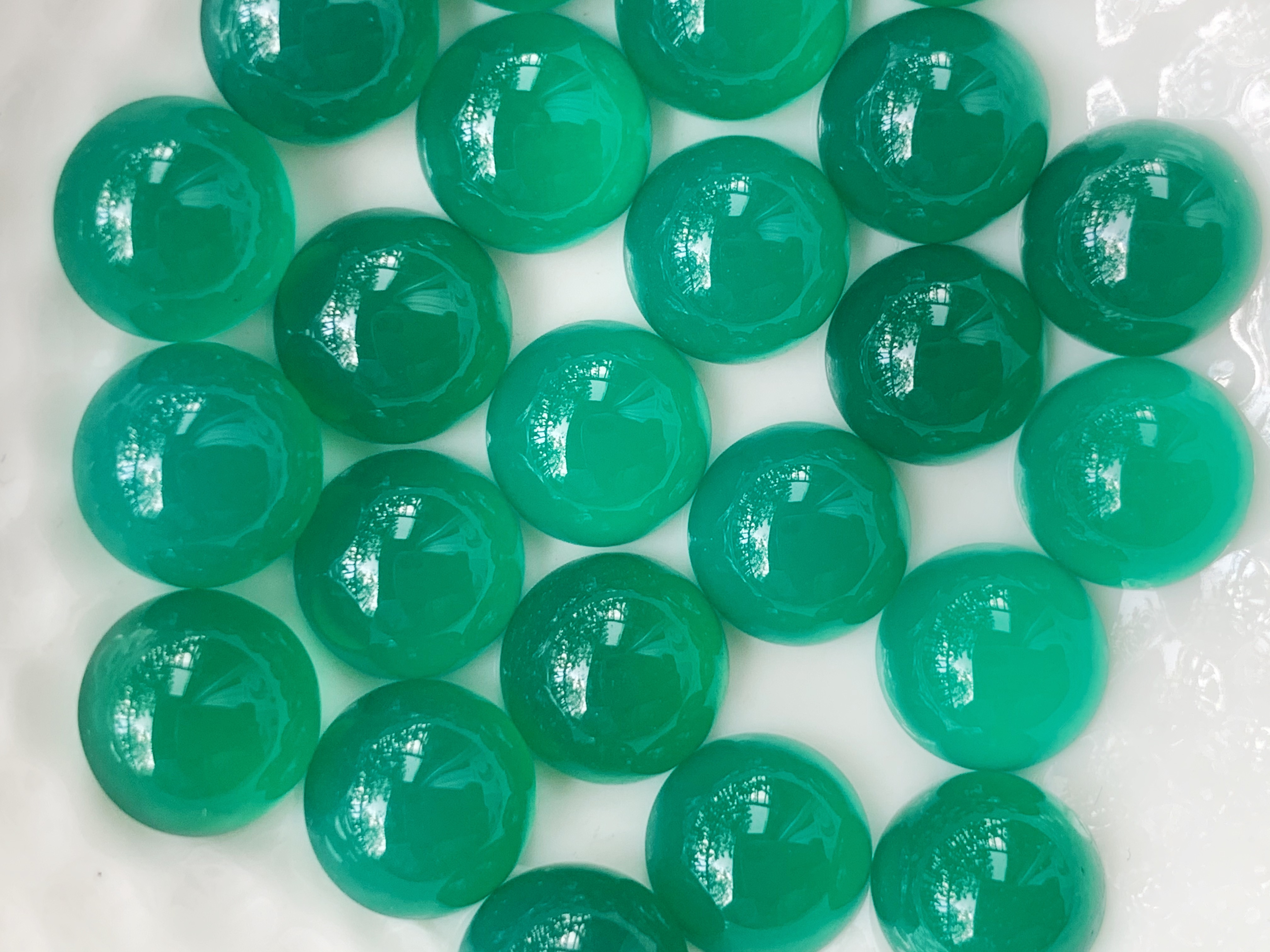 โมรากลมหลังเบี้ย 10 มม. 20 กะรัต