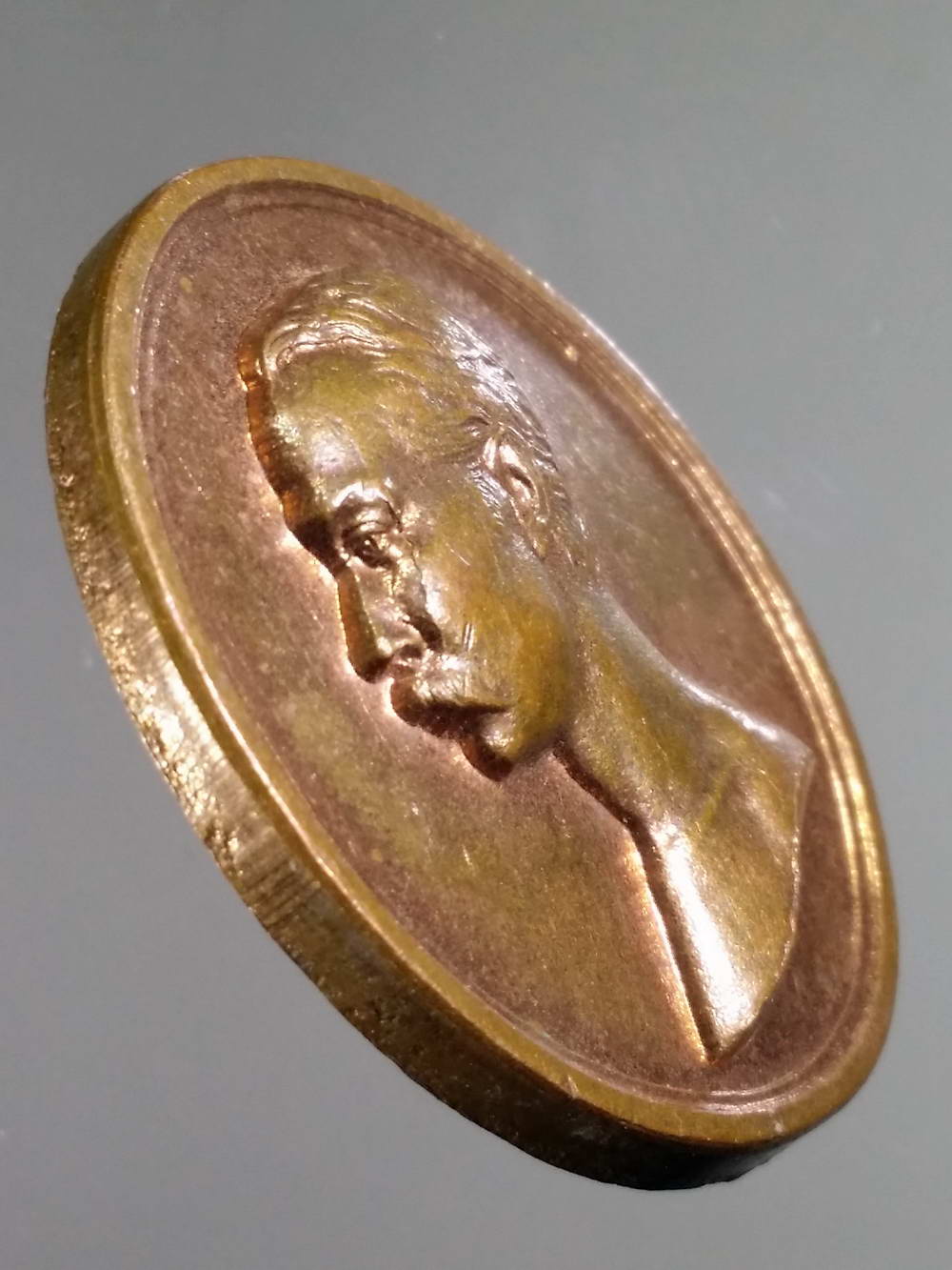 รหัสสินค้า พระมหากษัตริย์ และบุคคลสำคัญ 149 เหรียญเปลือย รัชกาลที่ 5 หลังจปร. พระพุทธเจ้าหลวง เนื้อทองแดงผิวไฟ พระรายการนี้ให้เช่าบูชาแล้ว