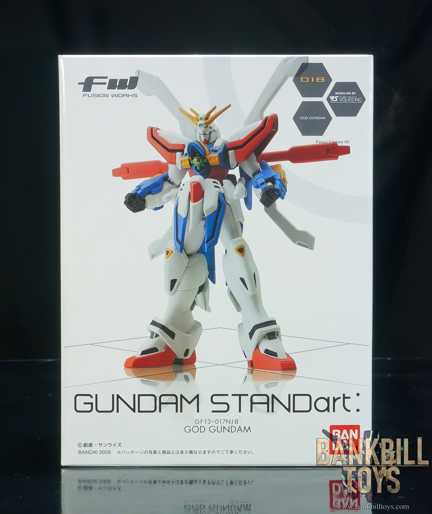 กันดั้ม Bandai Candy Toy FW Gundam STANDart: 5 No.018 GF13-017NJII God Gundam