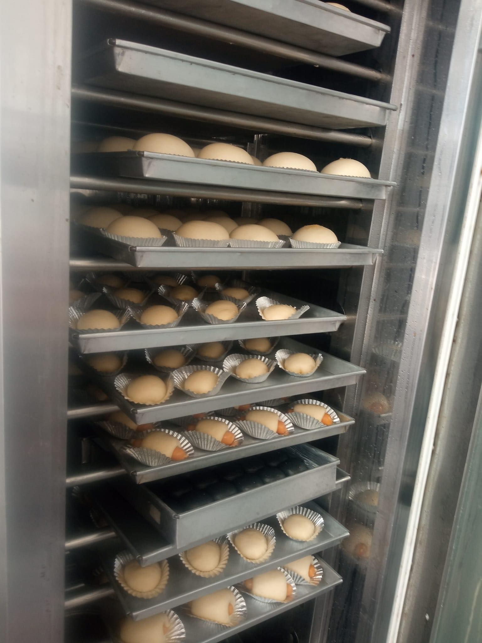 ตู้หมักแป้ง 15 ชั้น บอดี้สแตนเลส SI-PF15 แบรนด์ Semon