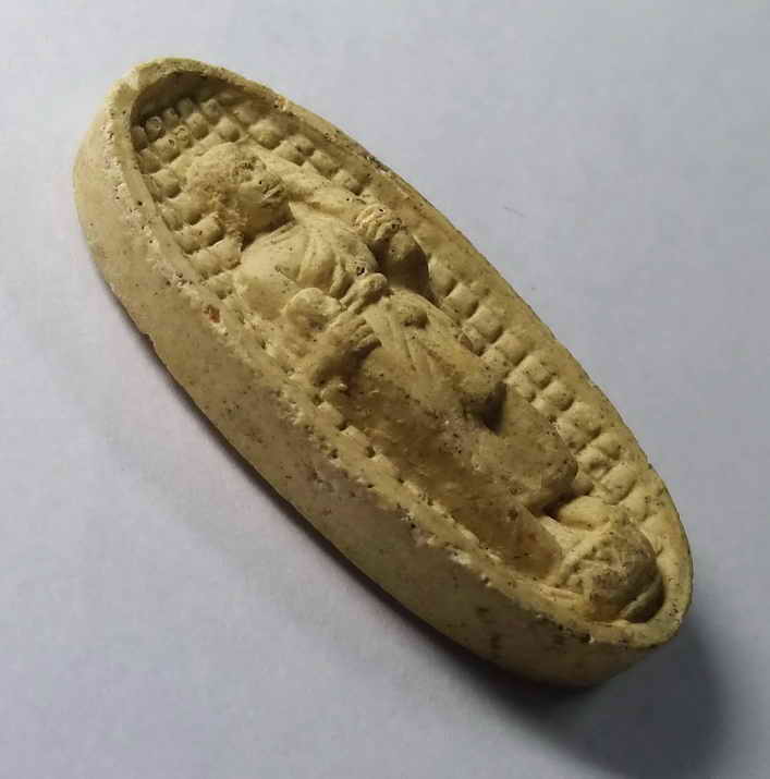 รหัสสินค้า พระเนื้อดิน เนื้อผง เนื้อว่าน 198 พระสิวลีเนื้อผง รุ่นรวยเพิ่มพูน ออกวัดพุน้อย