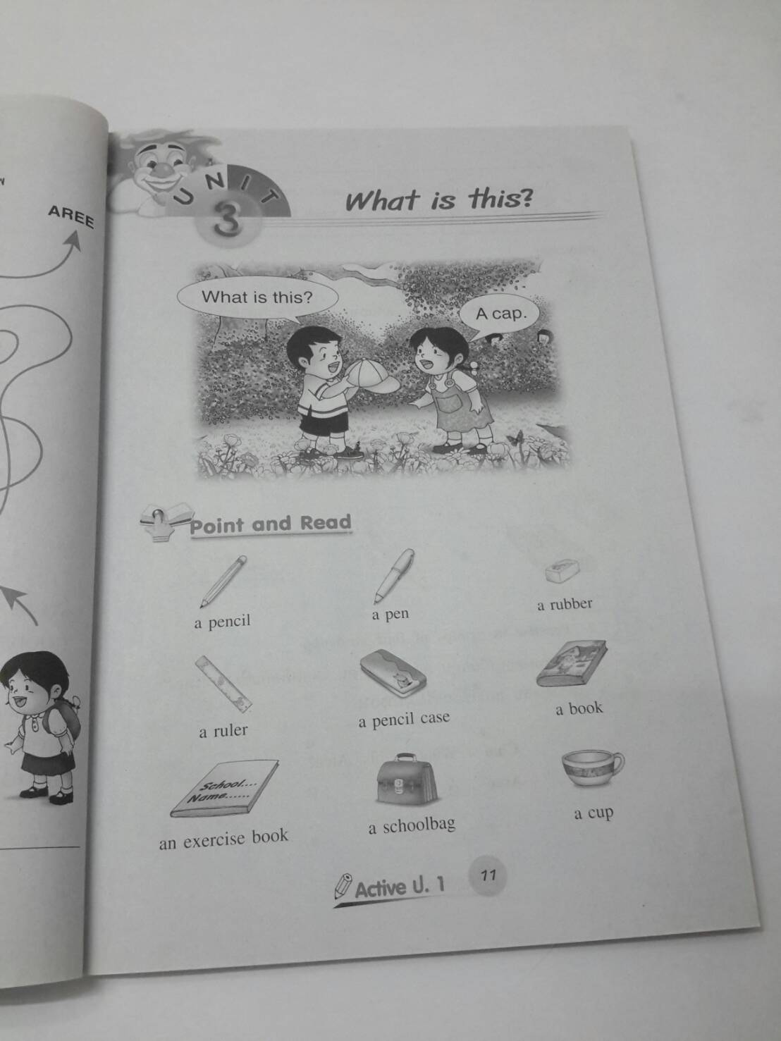 หนังสือ New Active English ป.1 หนังสือฝึกหัดพูดและเขียน สำนักพิมพ์ อจท