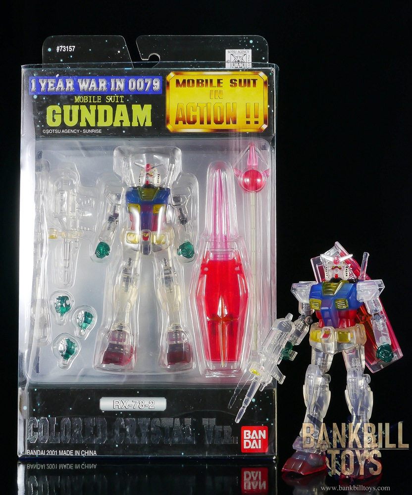 กันดั้ม Bandai MSIA MIA Mobile Suit in Action !! RX-78-2 Gundam [Colored Crystal Ver.]