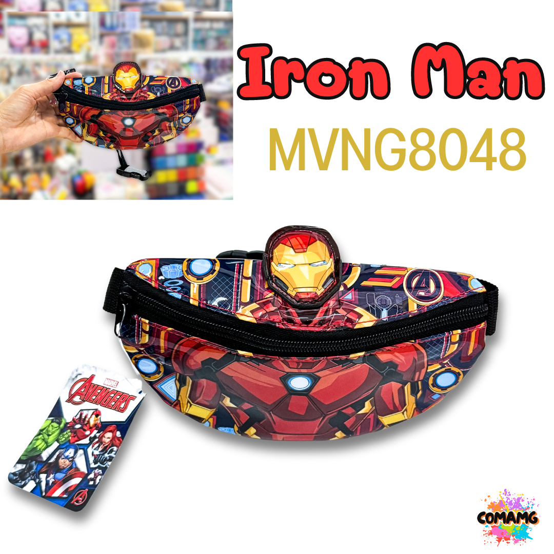 กระเป๋าคาดอกเด็ก คาดเอว กระเป๋าเด็ก รุ่น3มิติ ลิขสิทธิ์แท้ มีหลายลาย ปรับความยาวสายได้