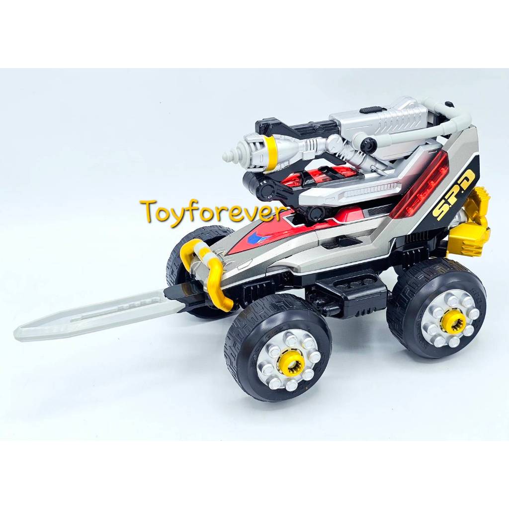 บาสบัคกี้ เดกะเรนเจอร์ ครบ สวยมากก Dekaranger DX Blast Buggy
