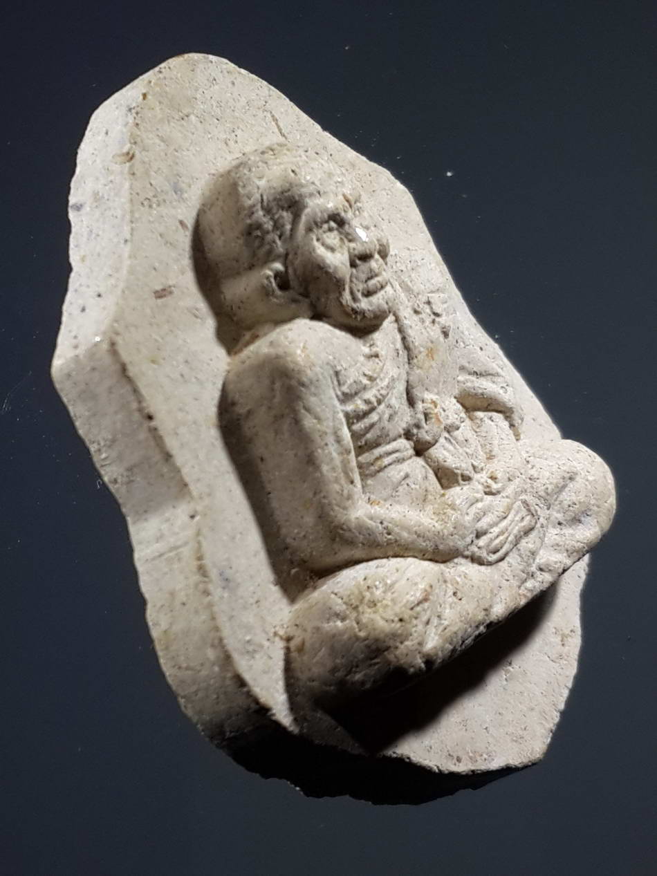 รหัสสินค้า หลวงปู่ทวด วัดต่างๆ 269 พระผงหลวงปู่ทวด หลังยันต์มะอะอุ ด้านหลังมีชื่อย่อวัด ว.ป.ท.