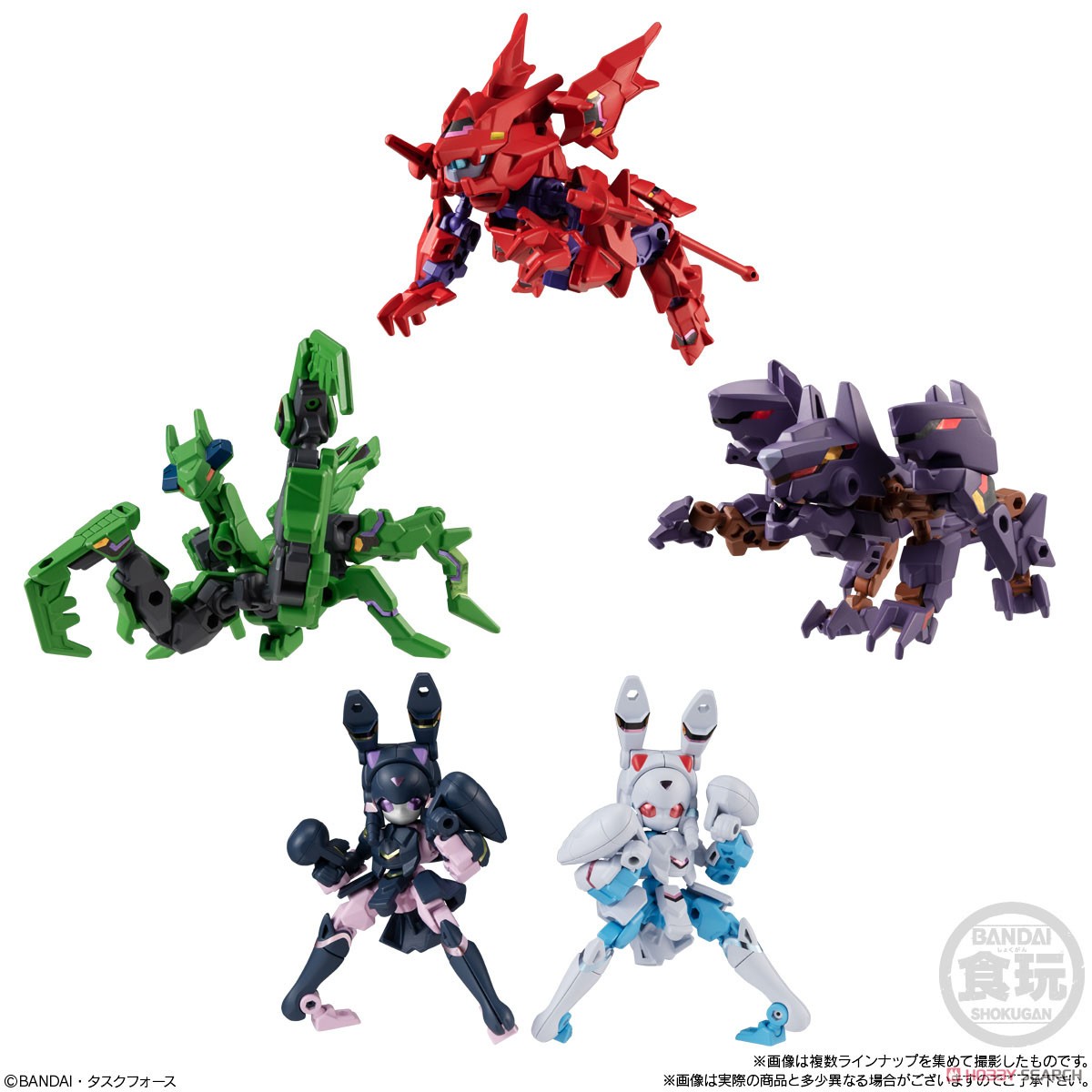 <Preorderภึง4/8/2021>เปิดรับPreorder มัดจำ 200 บาท ANIMAGEAR DE02 W/O GUM(Set of 10) ได้ครบ 5แบบ+5ตัวสุ่มซ้ำ