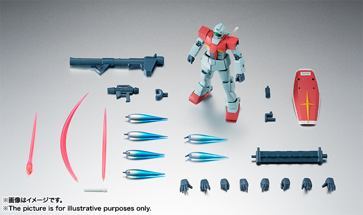กันดั้ม Bandai The Robot Spirits <SIDE MS> R-209 RGM-79 GM Ver. A.N.I.M.E.