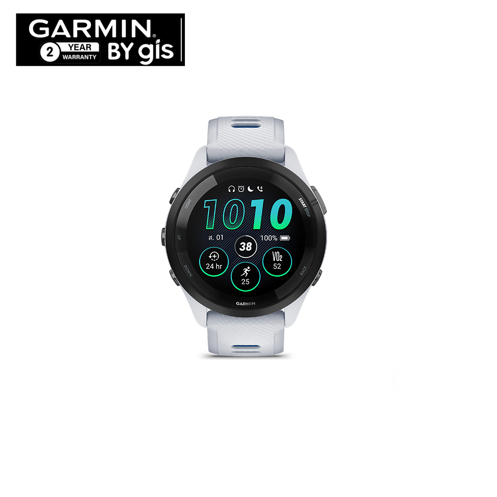 Garmin Forerunner 265 Music Series สมาร์ทวอทช์สำหรับนักวิ่ง ประกันศูนย์ไทย 2 ปี