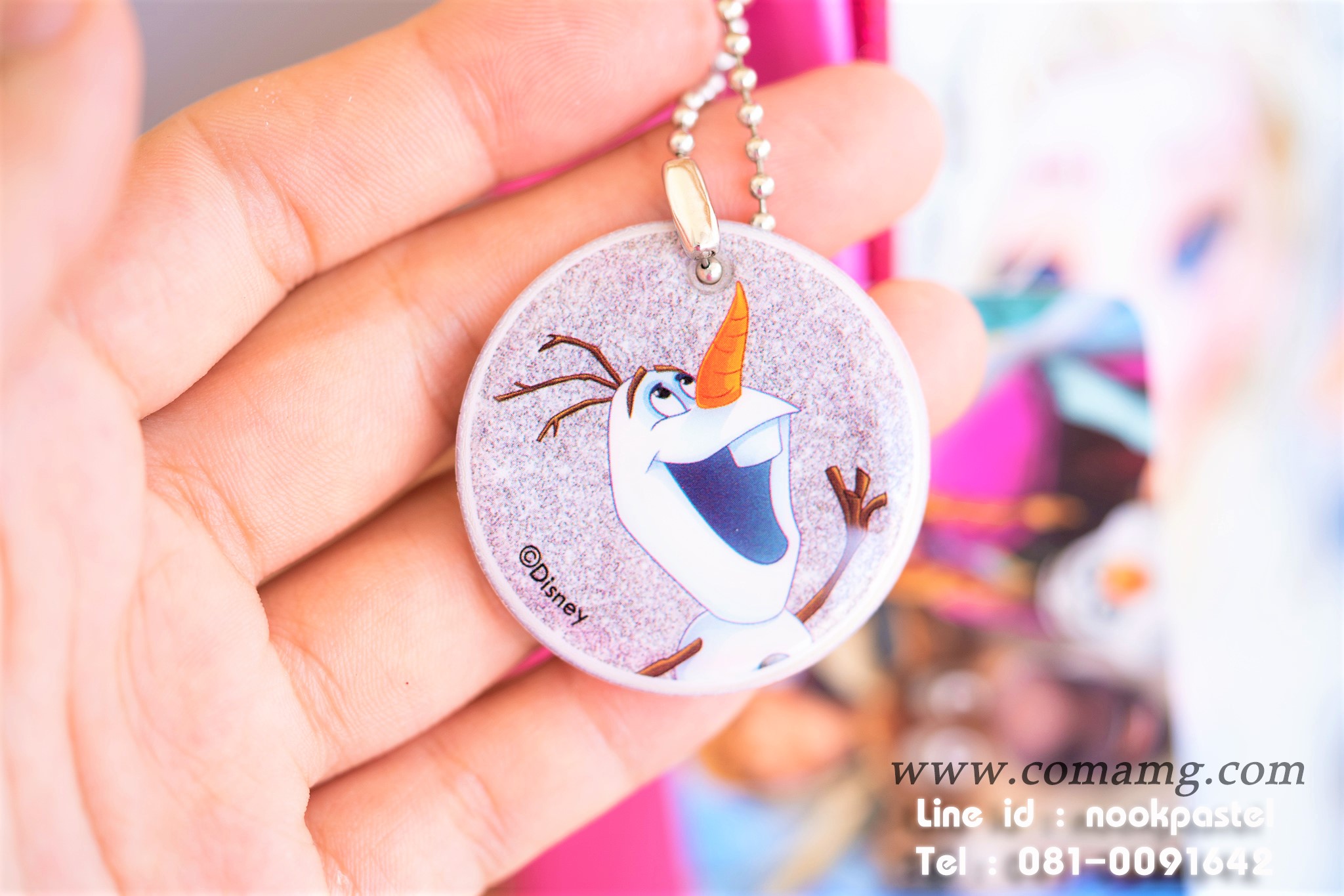 กระเป๋าใส่ดินสอเอลซ่า&โอลาฟ (Frozen) ลิขสิทธิ์แท้