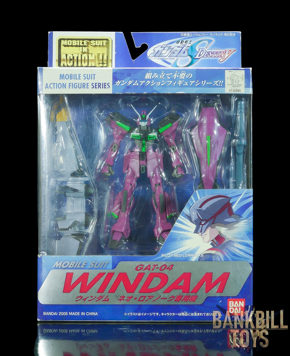 กันดั้ม Bandai MSIA MIA Mobile Suit in Action !! GAT-04+AQM/E-A4E1 Jet Windam [Neo Roanoke's Custom]