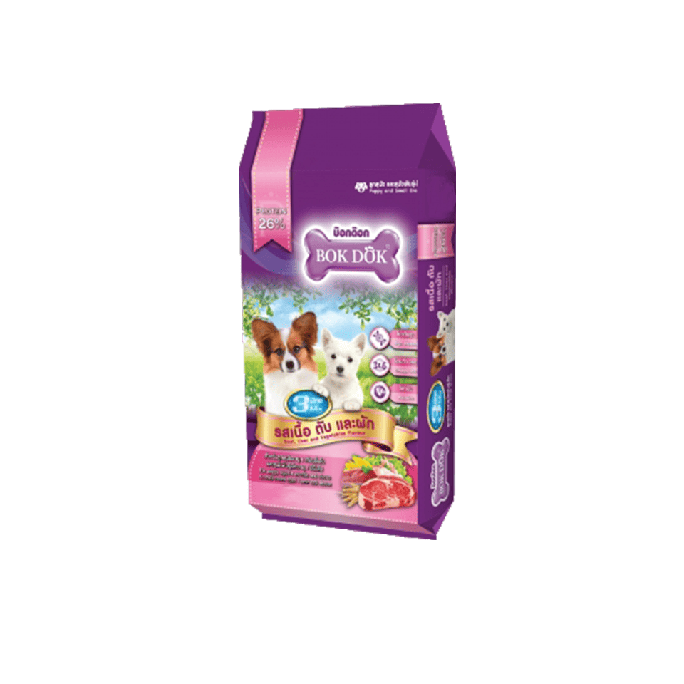 Bok Dok บ๊อกด๊อก อาหารลูกสุนัขและสุนัขโต ขนาด 10 KG