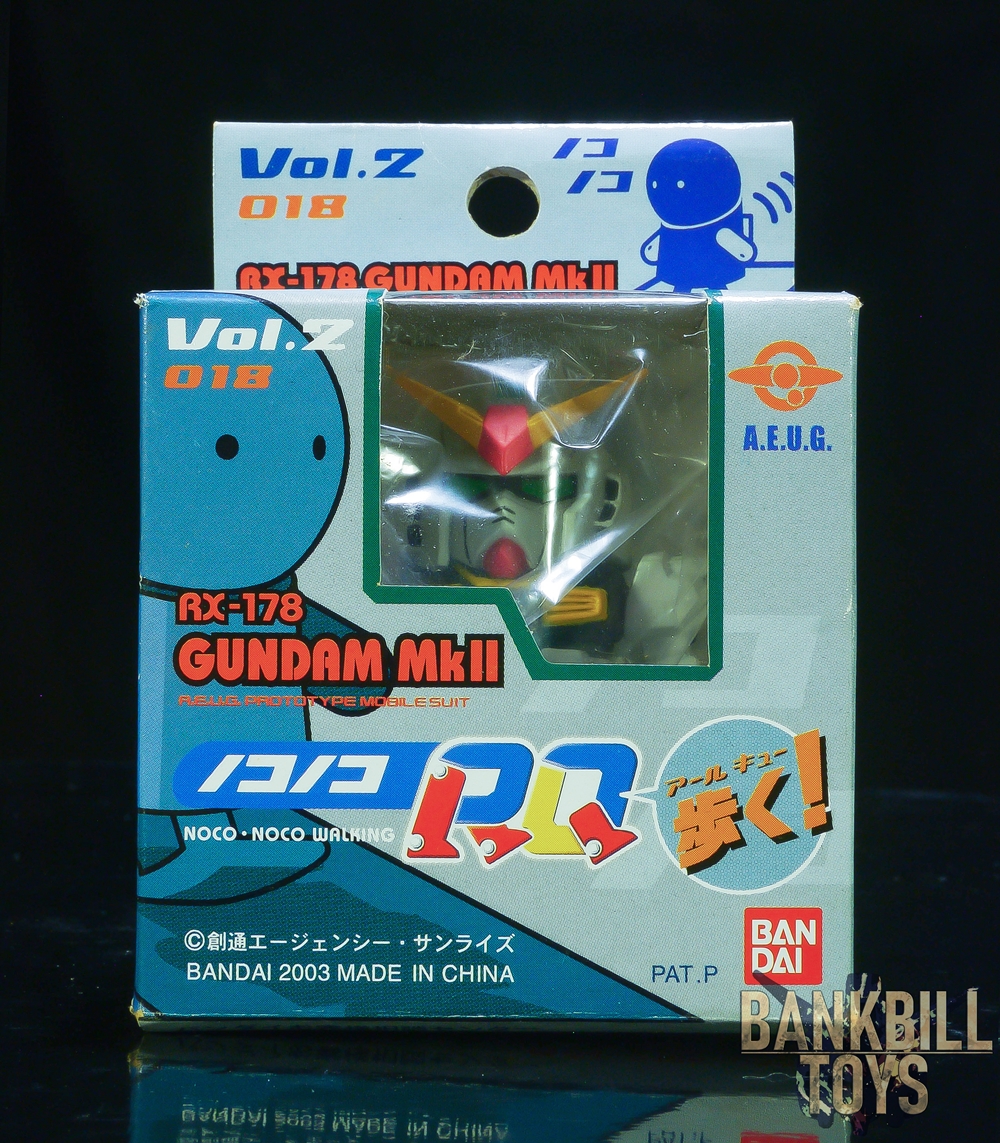 กันดั้ม Bandai Noco Noco Walking RQ Vol.2 No.018 RX-178 Gundam Mk-II [A.E.U.G.]