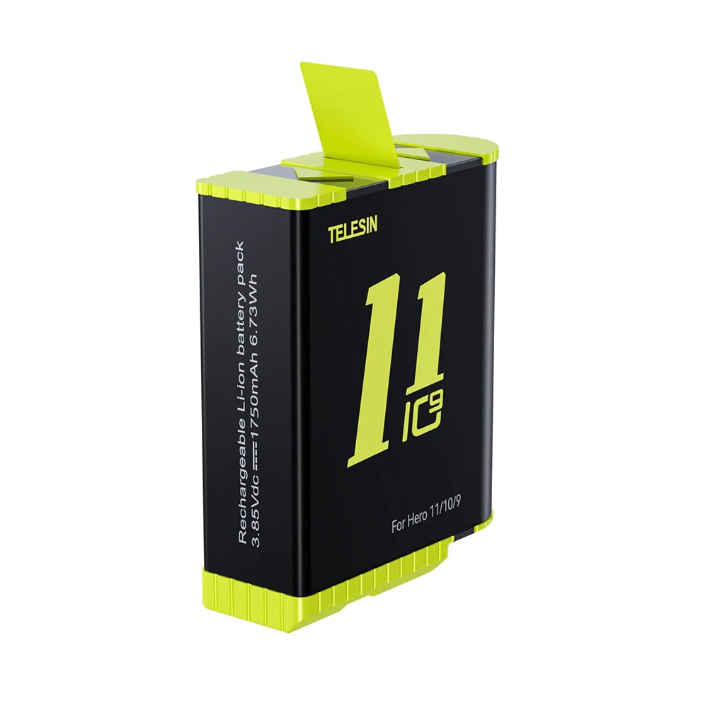 GoPro 11 / 10 / 9 Telesin Battery แบตเตอรี่ โกโปร 11 / 10 / 9 แบตกล้อง แบต โกโปร Battery อุปกรณ์เสริมโกโปร