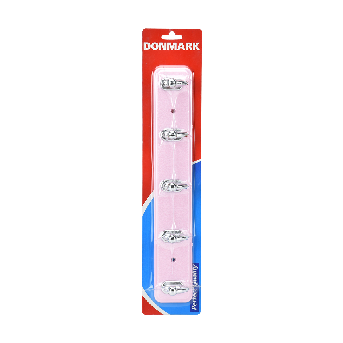 DONMARK ตะขอแขวน PVC 5ขอ DM-502 (ชมพู)